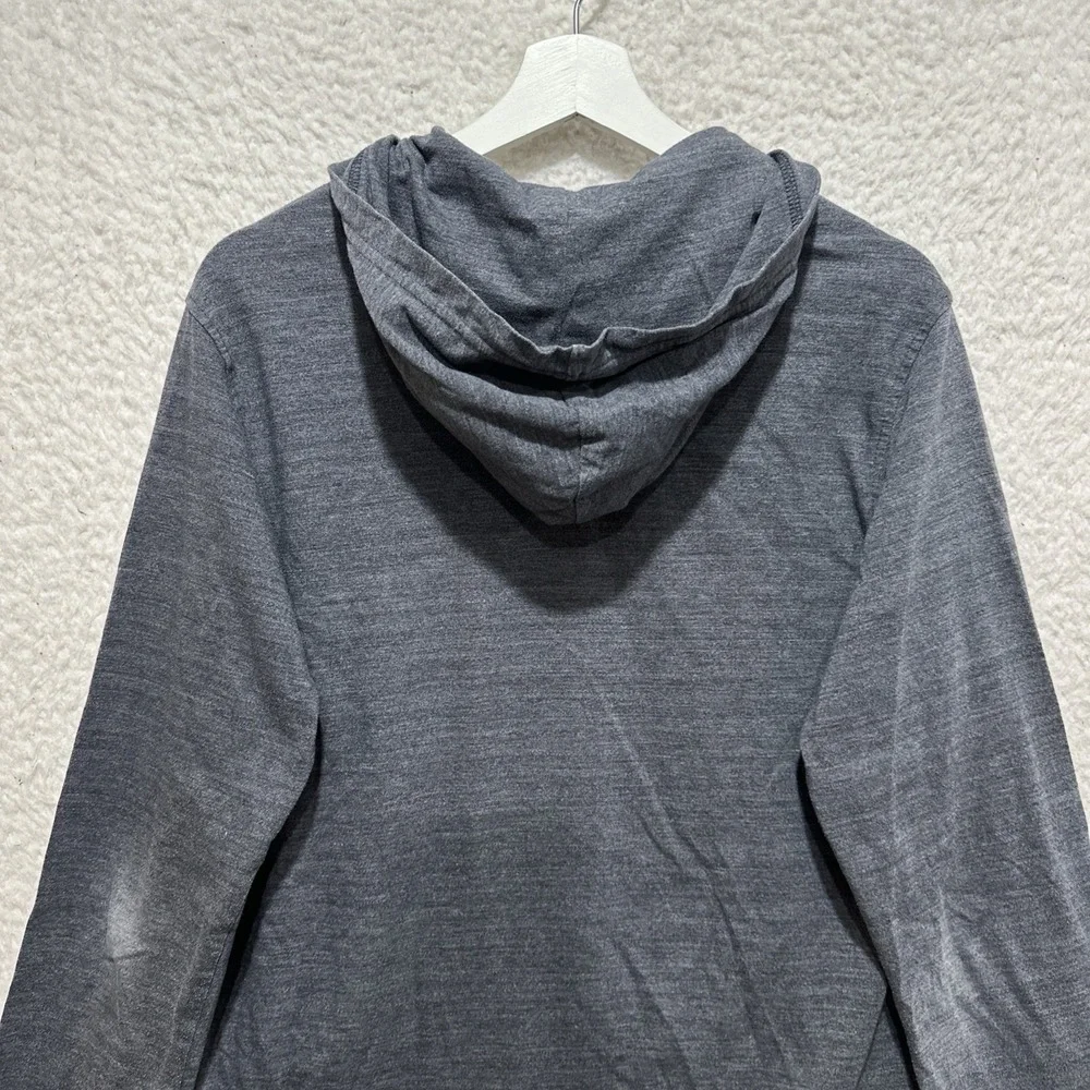 The North Face Hoodie Men's Size M Gray Standard Fit Tri-Blend Full‎ Zip USA